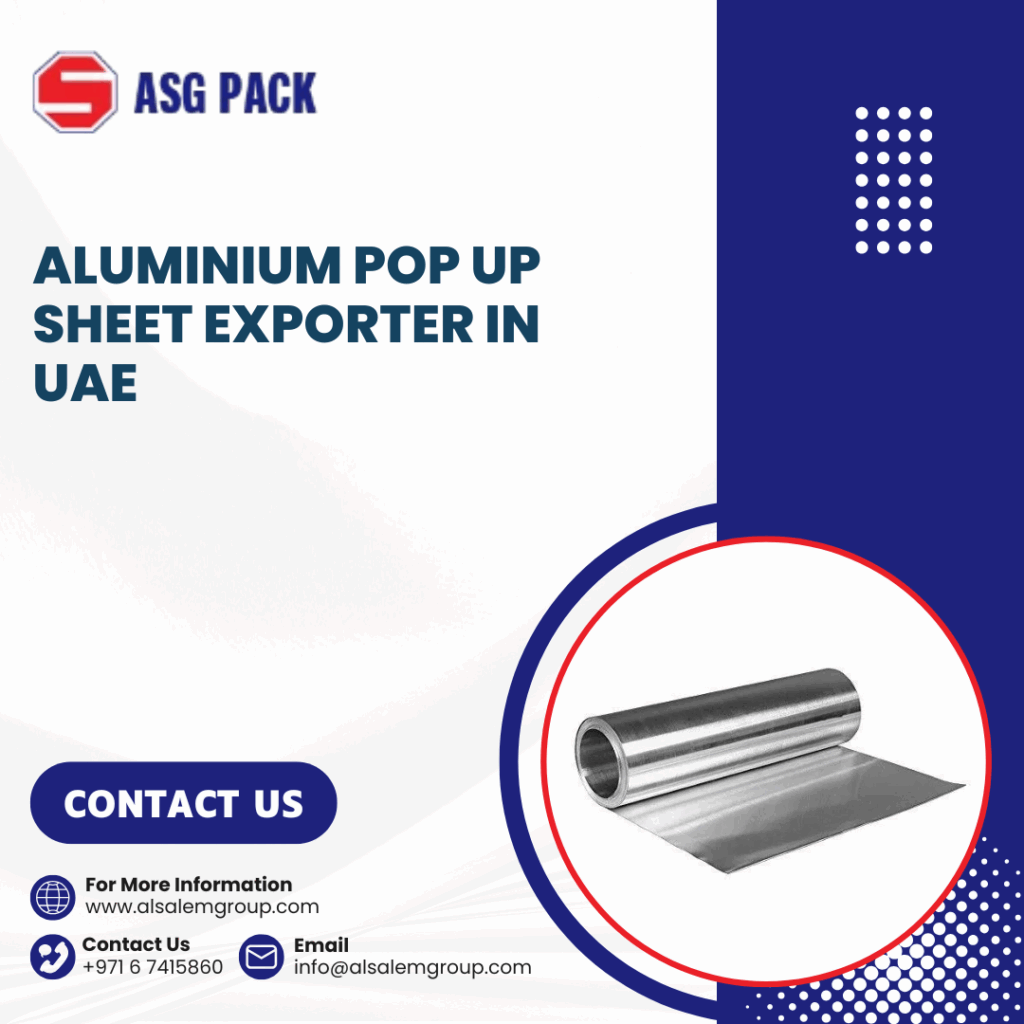 Aluminium Pop Up Sheet Exporter in UAE