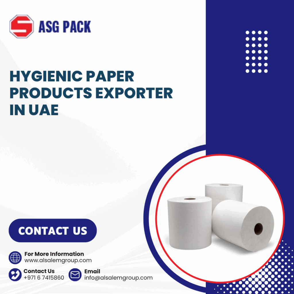 Hygienic Paper Products Exporter in UAE