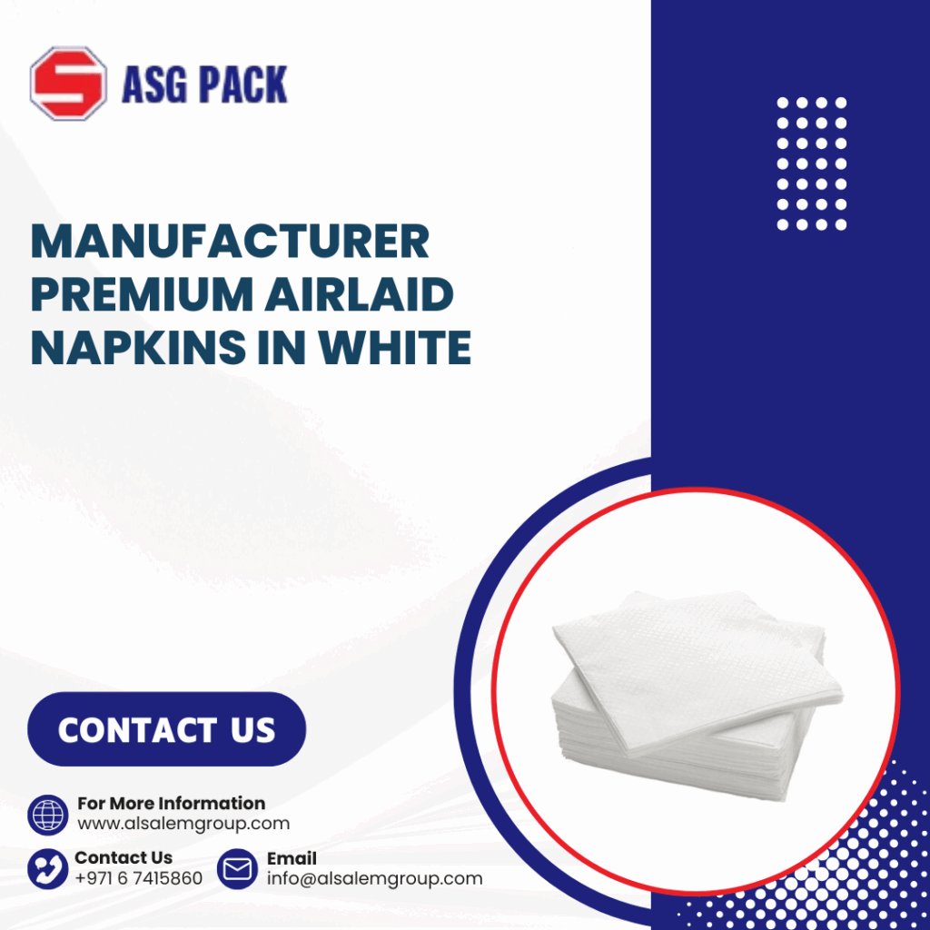 Manufacturer Premium Airlaid Napkins in White