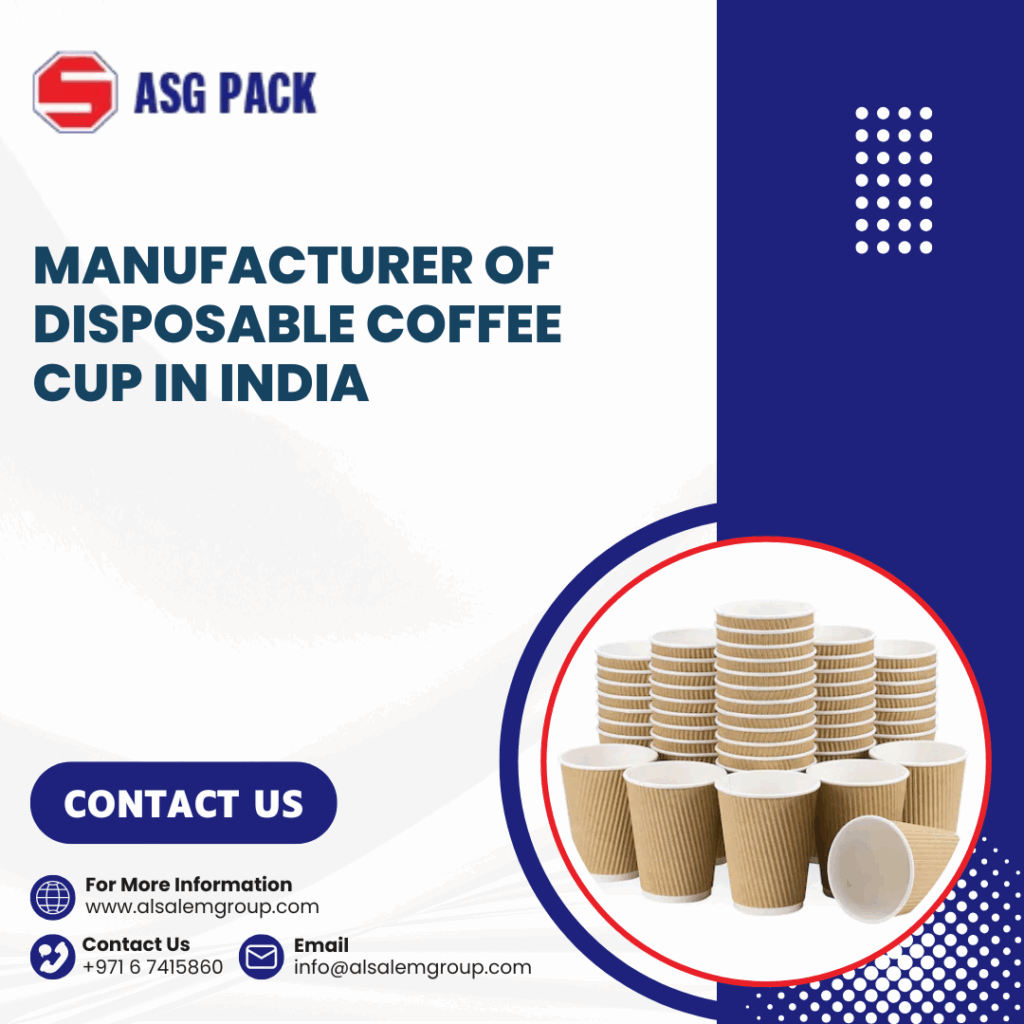 Manufacturer of Disposable Coffee Cup in India