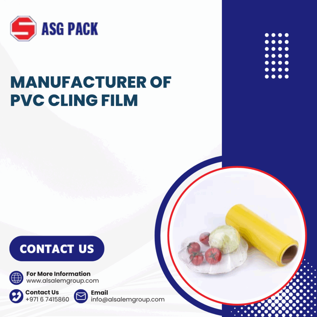 Manufacturer of PVC Cling Film