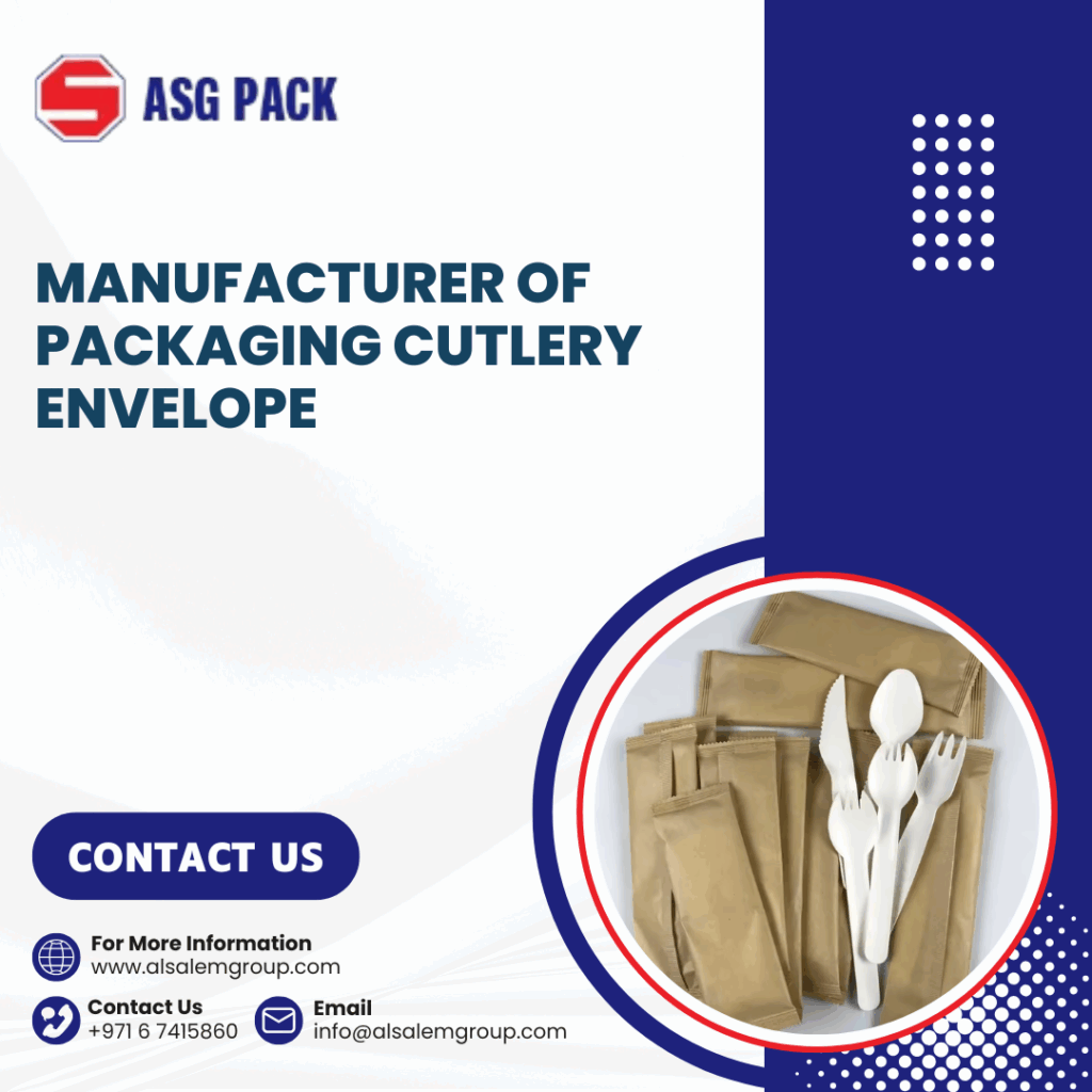 Manufacturer of Packaging Cutlery Envelope
