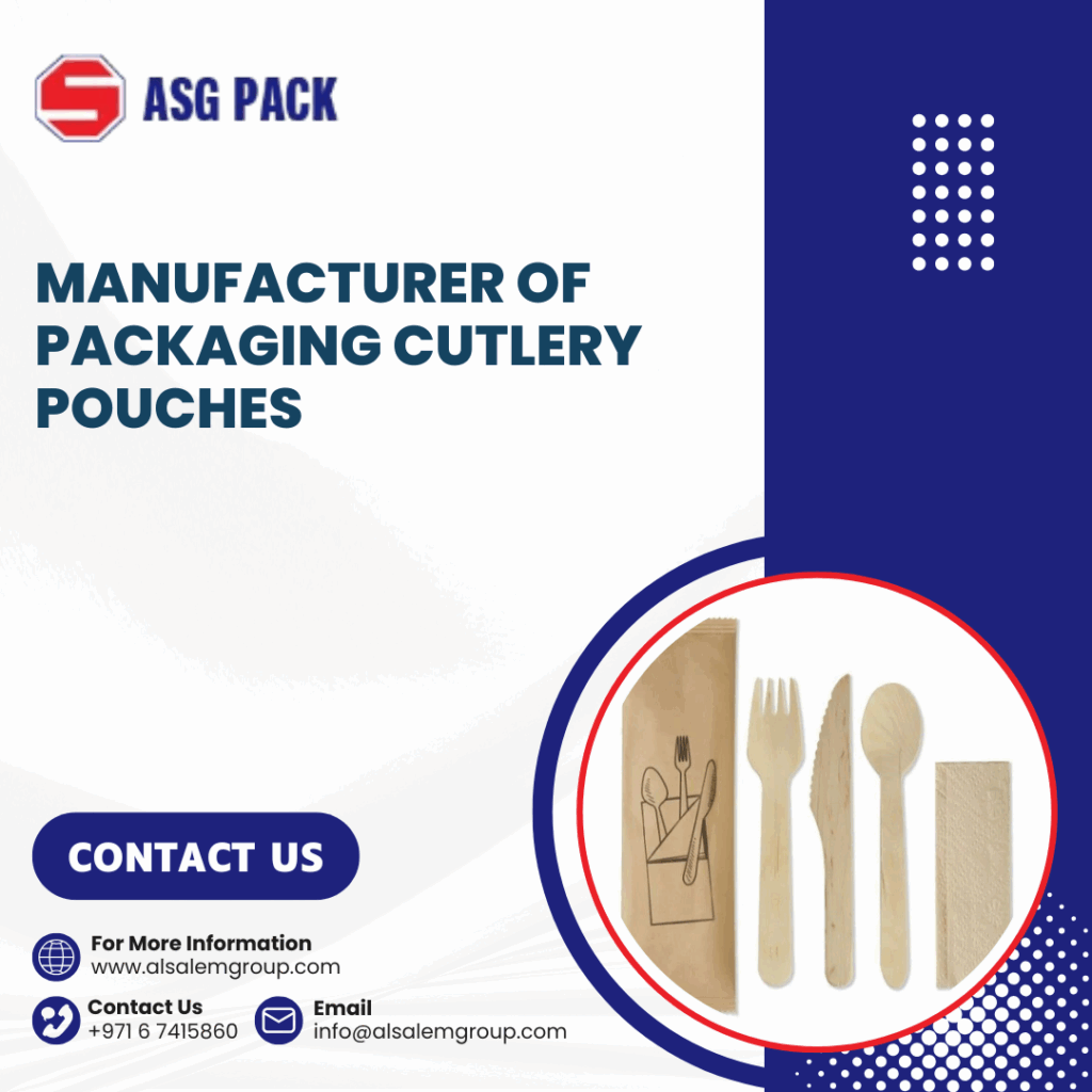 Manufacturer of Packaging Cutlery Pouches