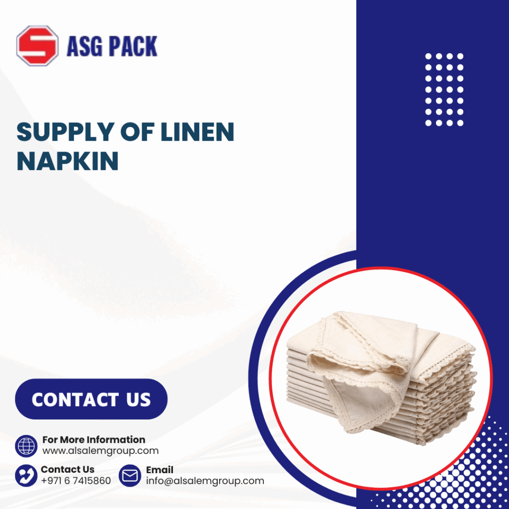 Supply of Linen Napkin